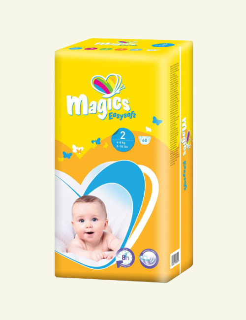 Magics EasySoft diapers for babies at Unicare Company